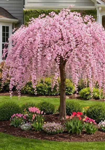 Cherry Tree in a Colorado landscape