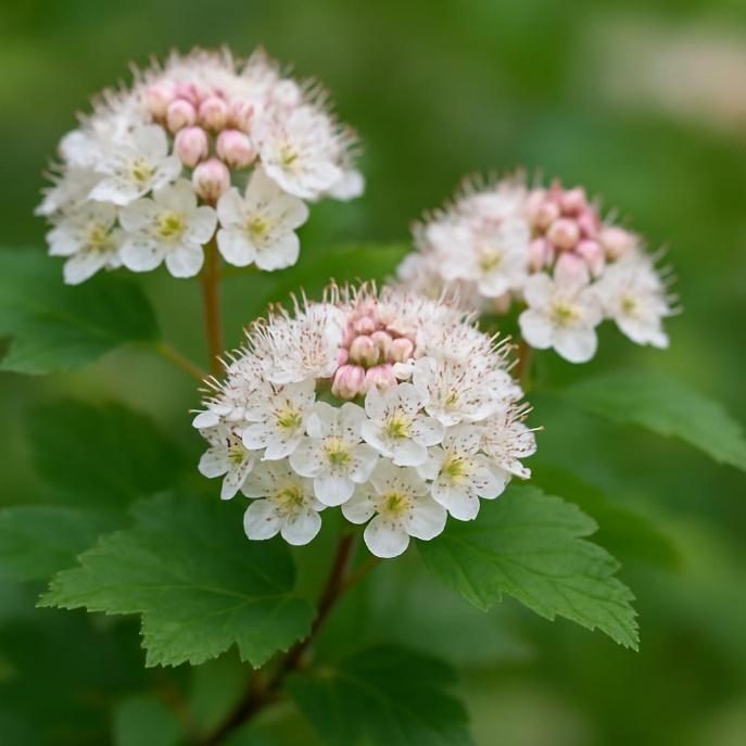 Ninebark (Physocarpus opulifolius) diagnostic reference photograph